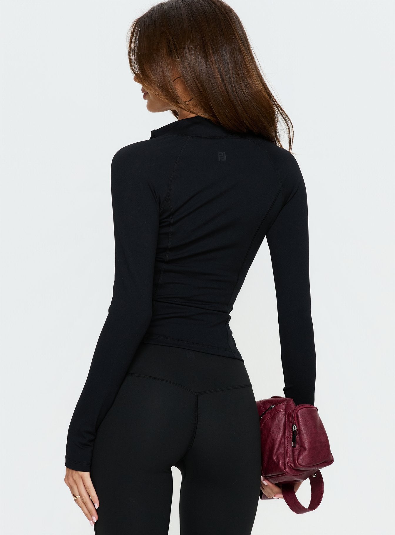 Pivot Active Zip Through Jacket Black