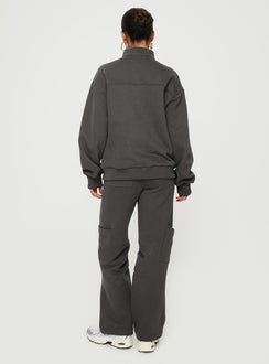 product Princess Polly High Waisted Pants High Waisted Pants High Waisted Pants High Waisted Pants  Derek Track Pants Grey