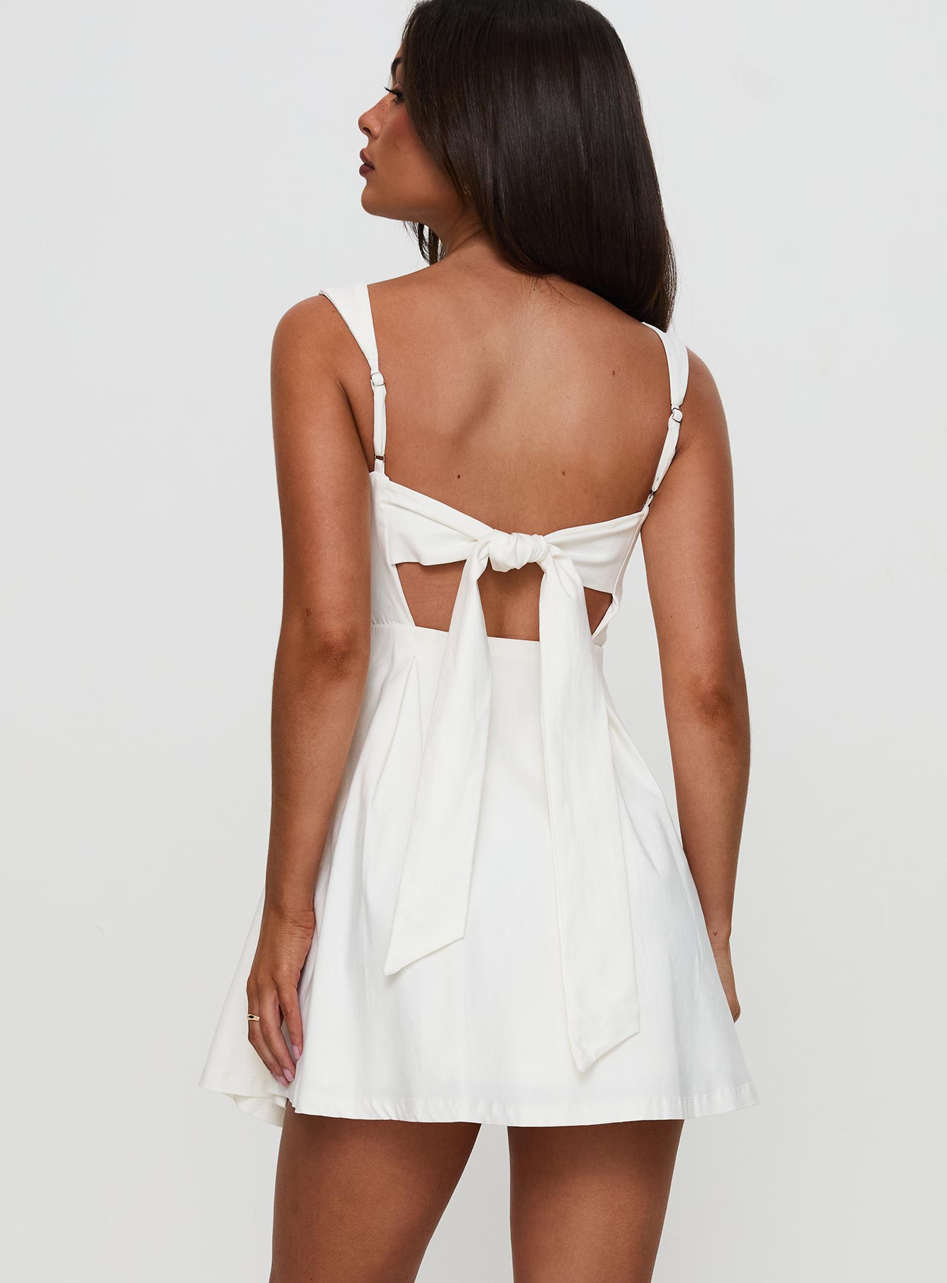 Xanthus Mini Dress White