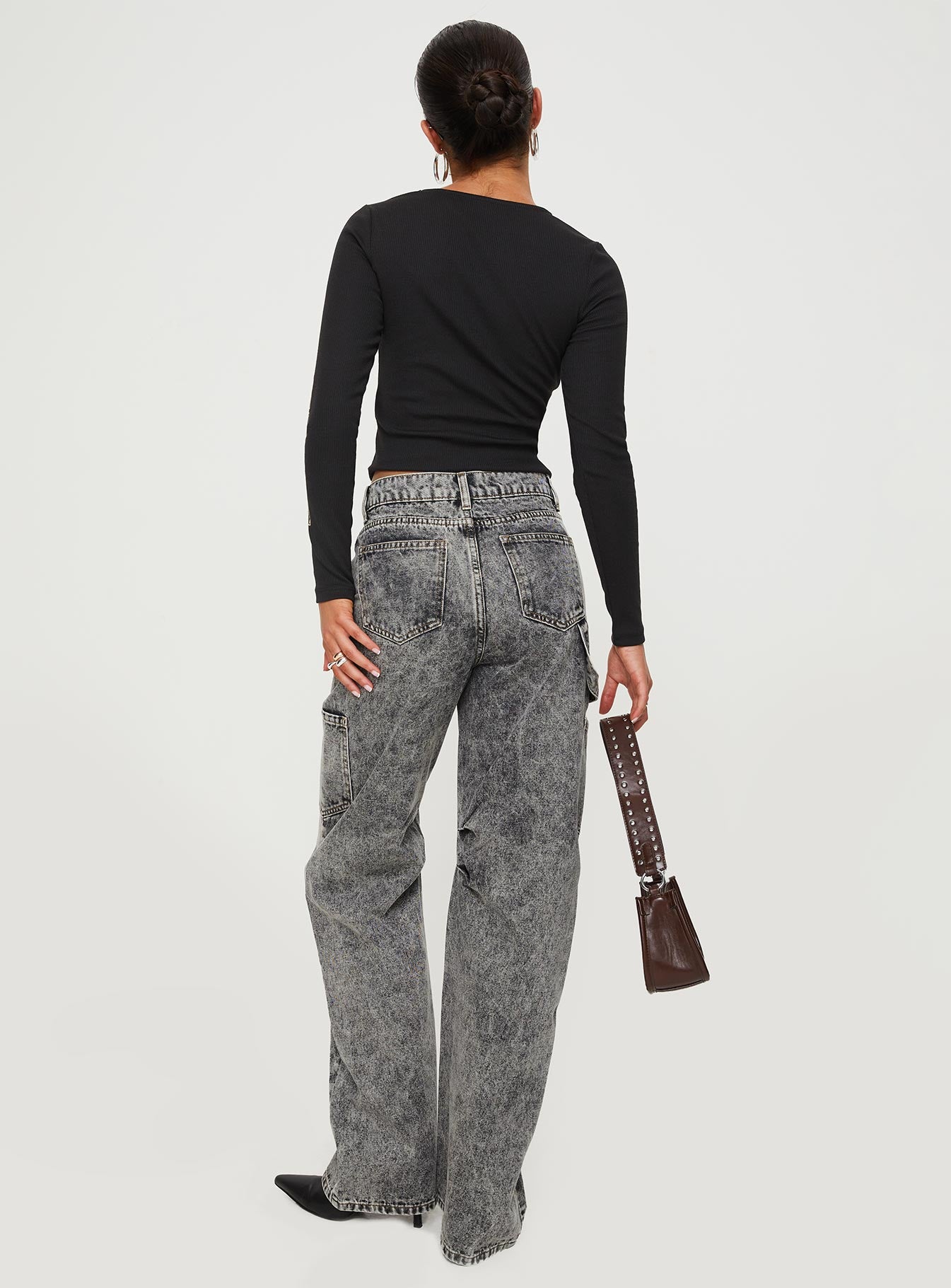 product Princess Polly High Waisted  Miami Vice Jeans Stonewash