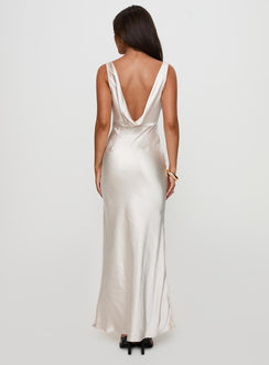 Allegra Maxi Dress Champagne