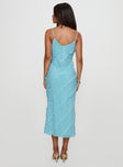 Lars Maxi Dress Turquoise