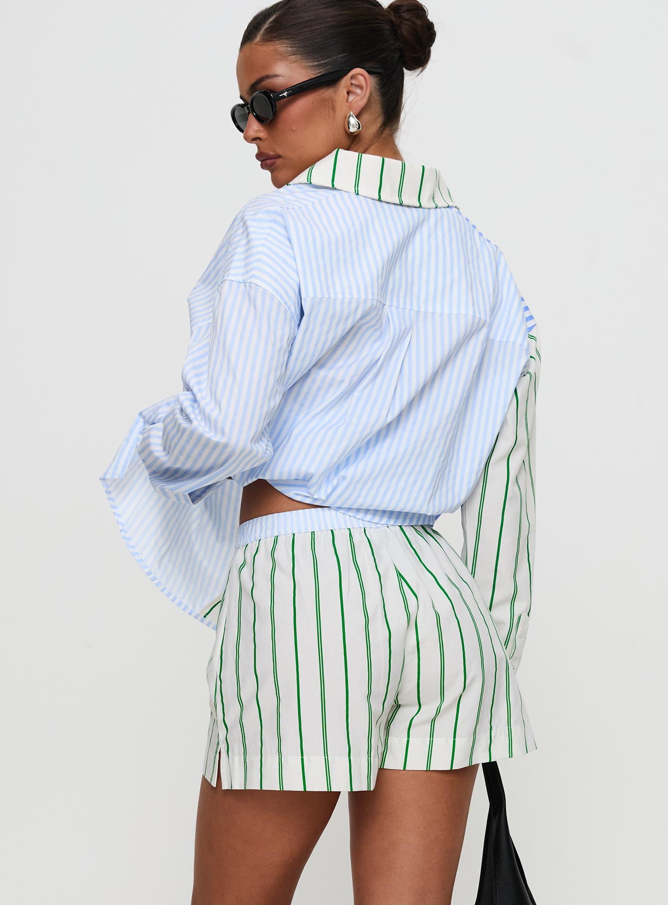 Broady Boxer Shorts Multi High Waisted Shorts 