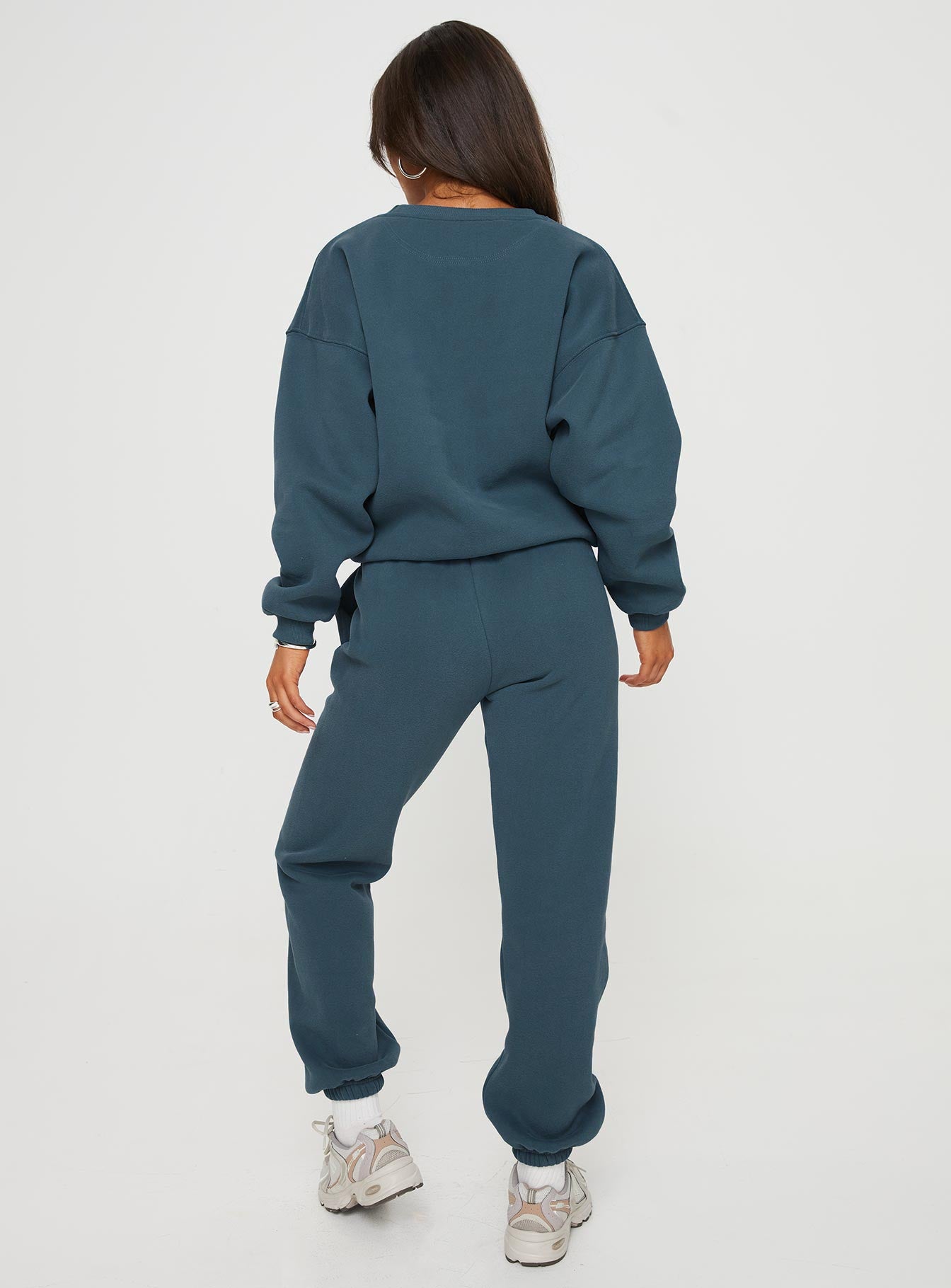 product Princess Polly High Waisted Pants High Waisted Pants High Waisted Pants  Princess Polly Track Pant Navy / White