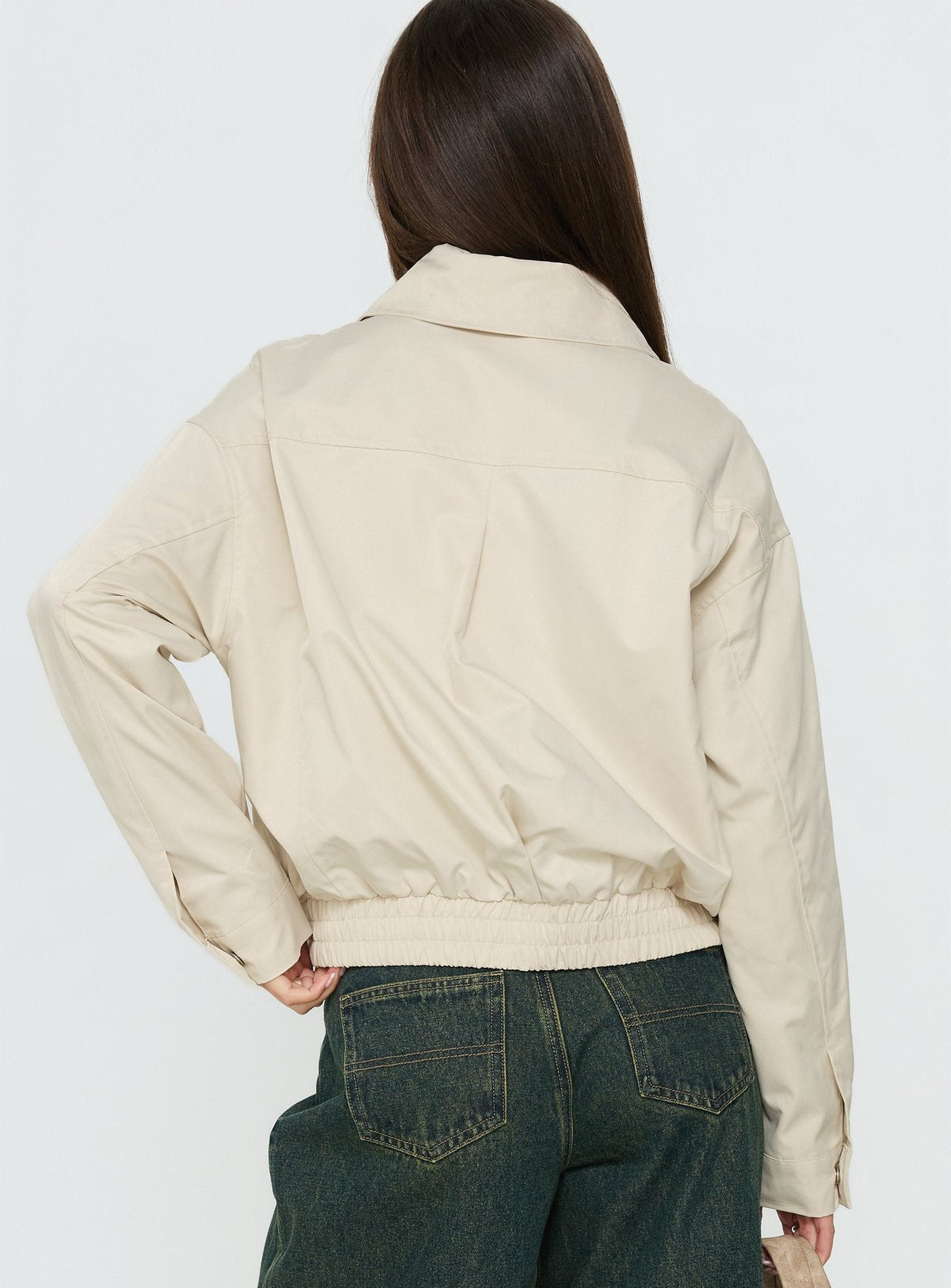 Call You Up Bomberjacke Sand