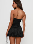 Elmstead Strapless Romper Black