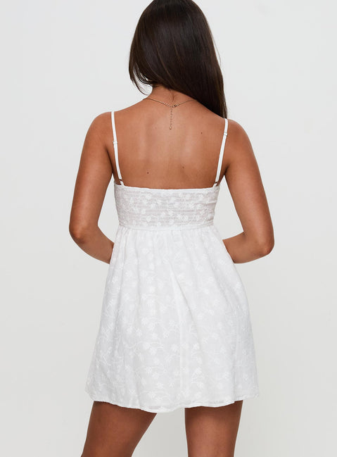 Casie Mini Dress White