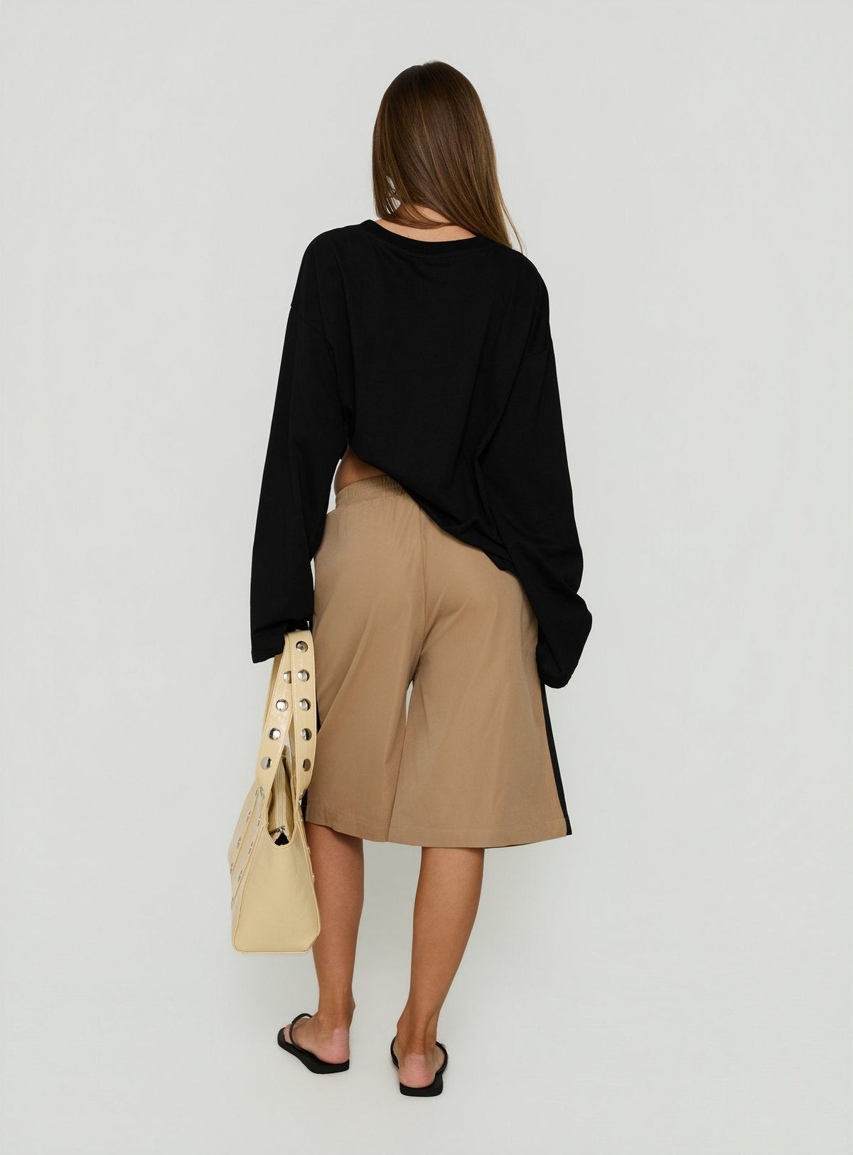 Boe Longline Trackshorts Braun