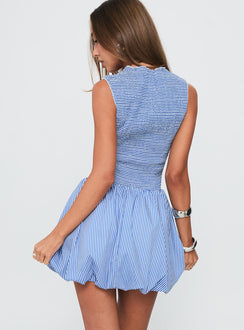 Narnie Mini Dress Blue