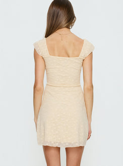 Lanchester Mini Dress Butter Yellow