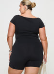 Seleste Romper Black Curve