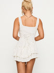 Shantelle Romper White Polka