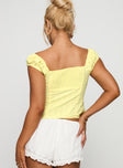 Fyrie Top Yellow