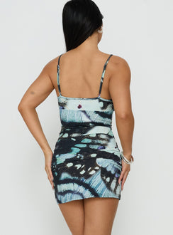 Quiet Moments Jersey Mini Dress Multi