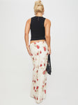 Jodie Maxi Skirt Cream / Floral