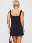 Zamie Mini Dress Black