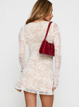 Airabella Lace Mini Dress White