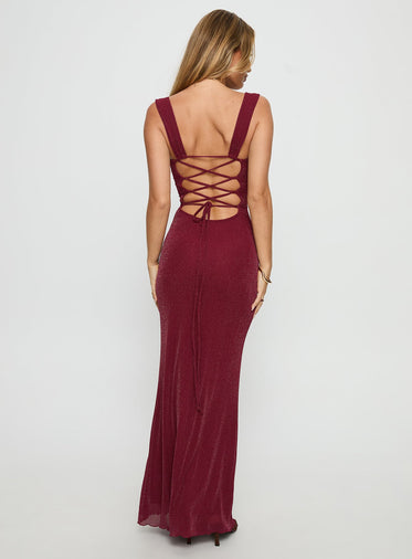 Burgundy Maxi Dresses