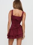 Shantelle Romper Burgundy