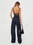 Briana Set Navy Pinstripe Tall