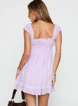 Carlita Mini Dress Lilac