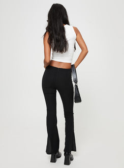 product Princess Polly High Waisted Pants High Waisted Pants  Nima Pants Black