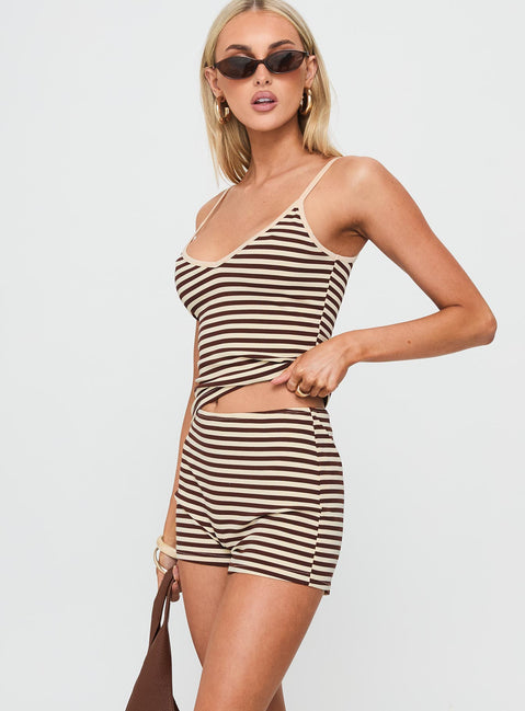 All About You Micro Set Chocolate Stripe