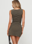 Zimmie Mini Dress Charcoal