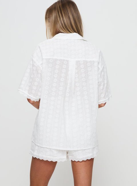 Daisy Chains Set White