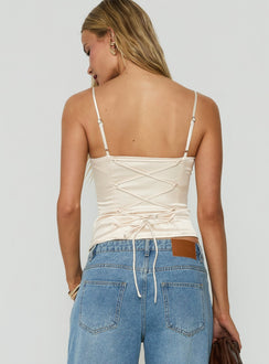 Selesta StructuRed Bustier-Top Champagner