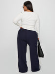 Circuit Track Pants Navy Curve