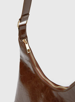 Glazier Shoulder Bag Brown