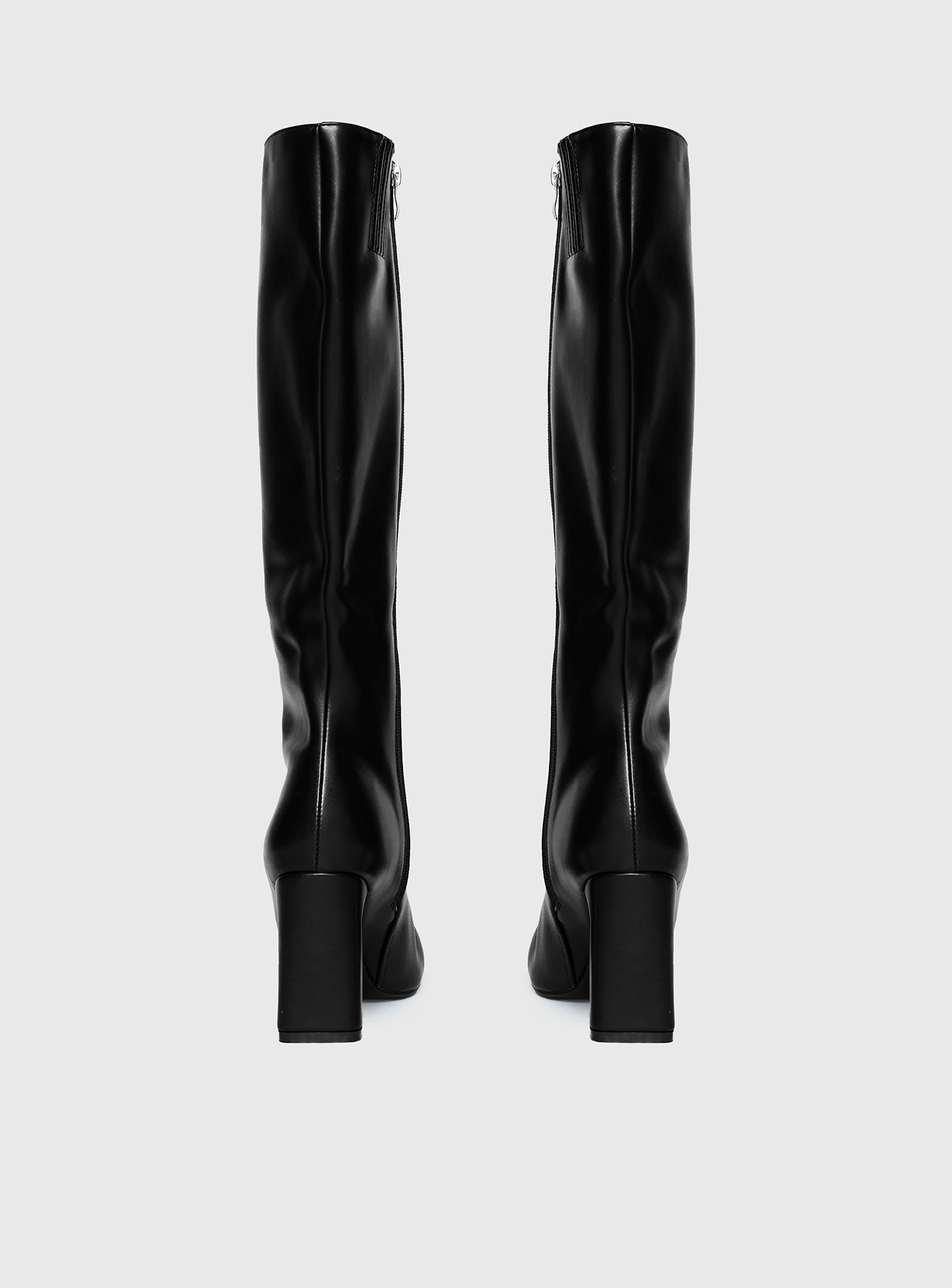 Sawyer Knee High Boots Black