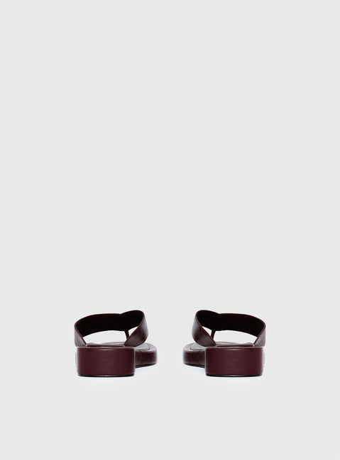 Tampa Sandals Burgundy