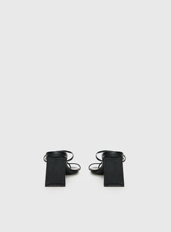 The Becka Heels Black