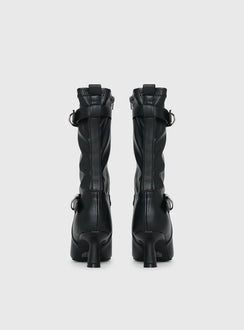 Therapy Kimme Sock Boots Black