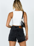 product Xena Denim Shorts Black Princess Polly High Waisted Shorts 