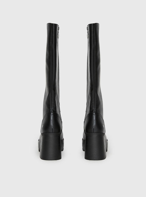 Windsor Smith Nowhere Boots Black