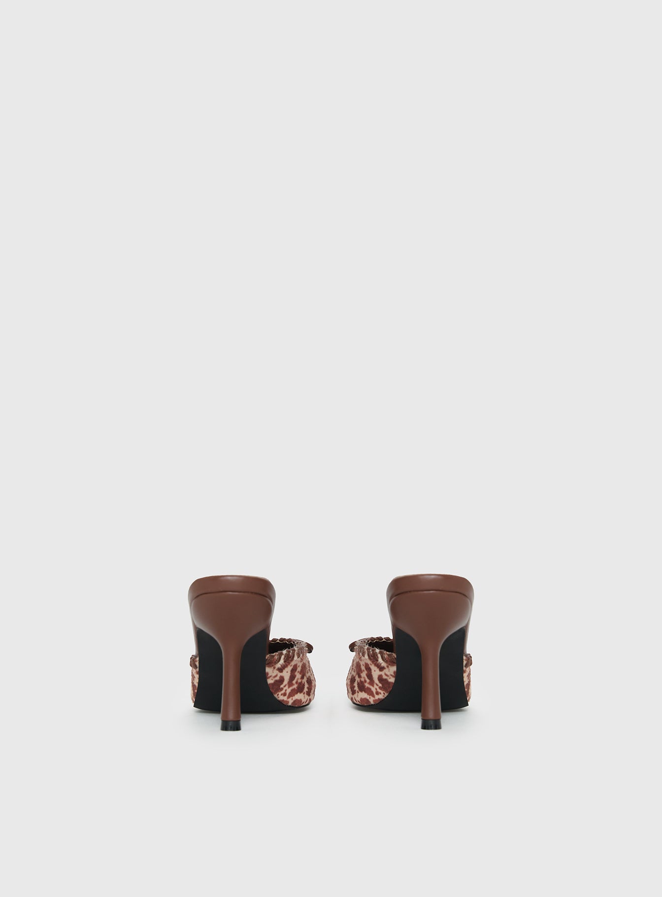 Boardroom Pointed Toe Heels Caramel Cow