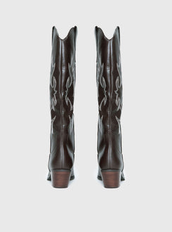 Billini Urson Boots Chocolate / White