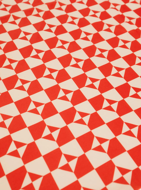 Graphic print head scarf Can be worn multiple ways