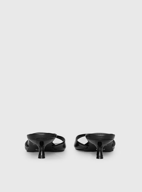 Billini Blossom Heels Black