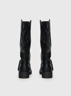 Wrecked Western Boots Black