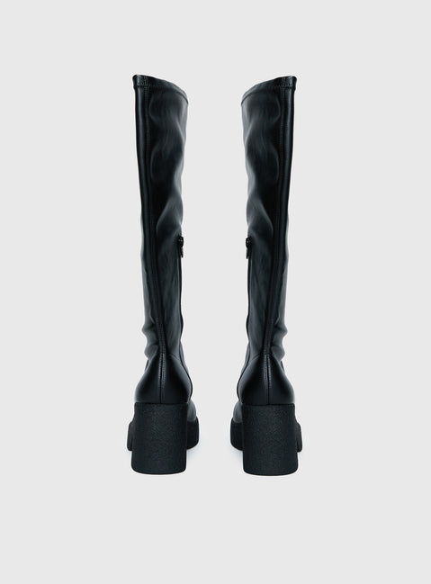 Westcott Knee High Boots Black