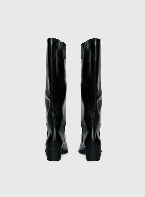 Rashi Knee High Boots Black