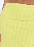 product Mani Mini Skirt Yellow Princess Polly  Mini Skirts 