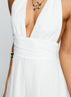 Got Me Started Romper White