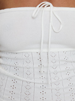 product Princess Polly Seona Strapless Top White Sleeveless straight 