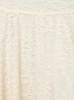 product Enslee Midi Skirt Cream Princess Polly  Midi Skirts 