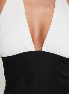 product Princess Polly Eyecatcher Halter Top Multi Sleeveless Plunger 